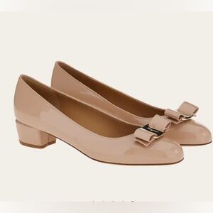 Ferragamo Vara Patent Pump